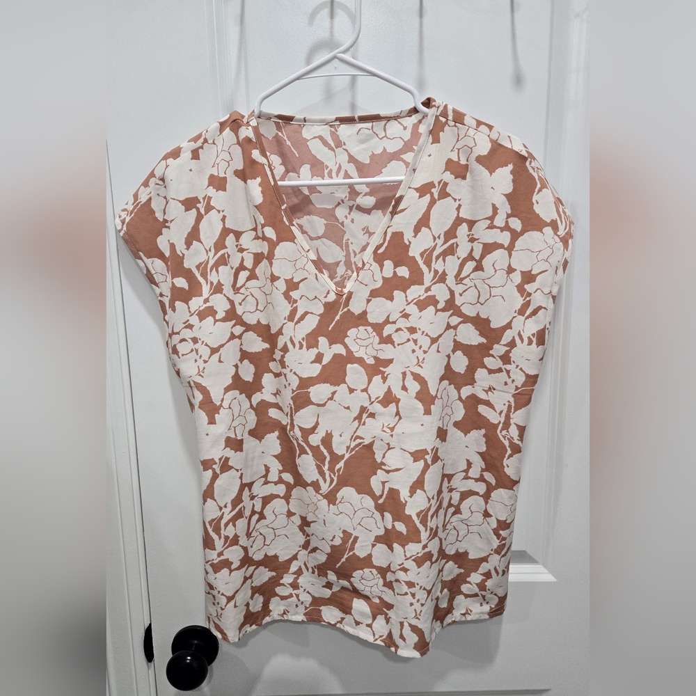 Shein Floral Blouse